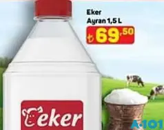 EKER AYRAN 1,5 L fiyat ve kampanya bilgisi